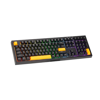 Xtrike USB-C Me Kb-512 Bk 108 Key Wired Membrane Keyboard Black