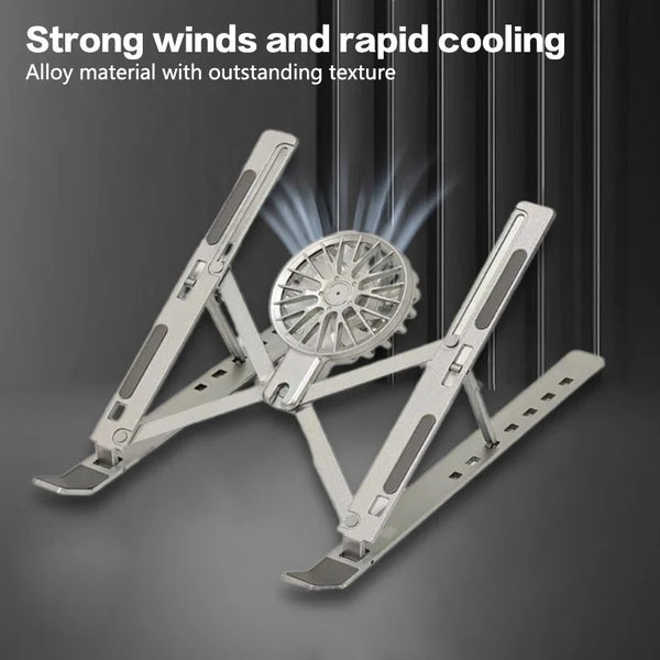 Laptop Stand with Fan - Flip.Pk