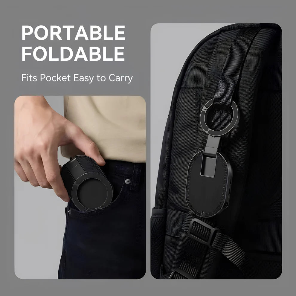 3-in-1 Foldable Magnetic Suction Phone Mount