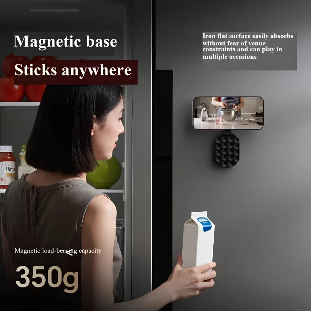 3-in-1 Foldable Magnetic Suction Phone Mount