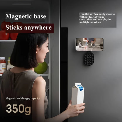 3-in-1 Foldable Magnetic Suction Phone Mount
