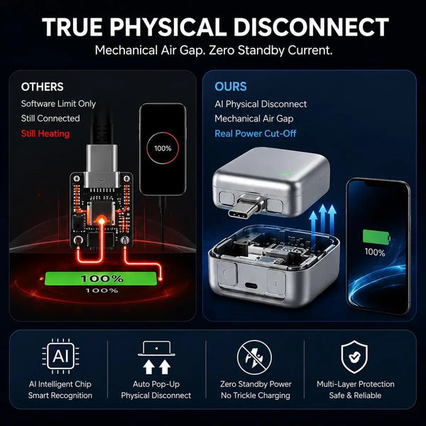 FLiP Guard Pro 140W AI Auto-Disconnect Charger