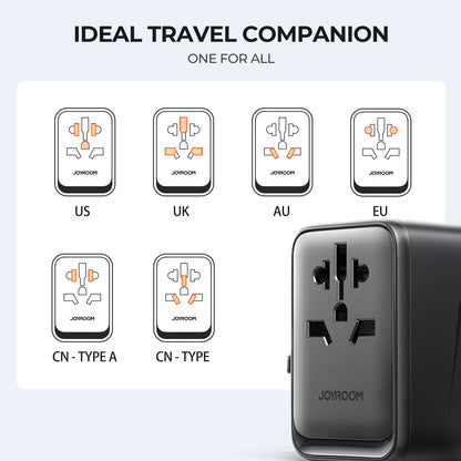 Port Universal Travel Adapter - Flip.Pk