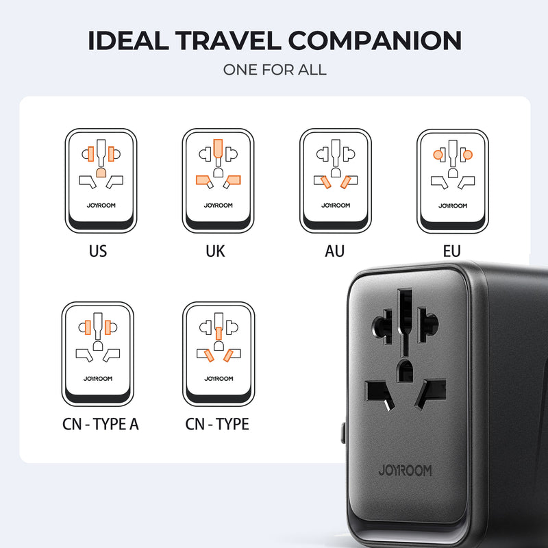 Port Universal Travel Adapter - Flip.Pk