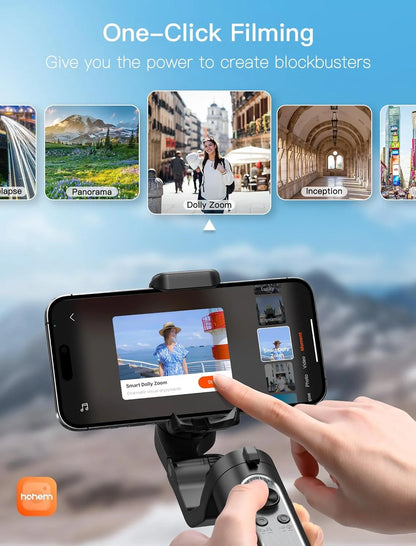 Hohem iSteady XE 3 AXIS Handheld Gimbal Stabilizer for Smartphones - Flip.Pk