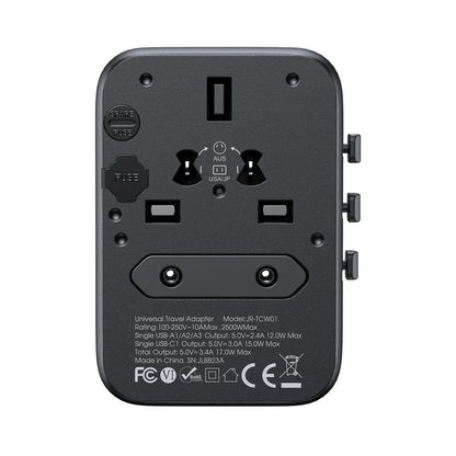 Port Universal Travel Adapter - Flip.Pk