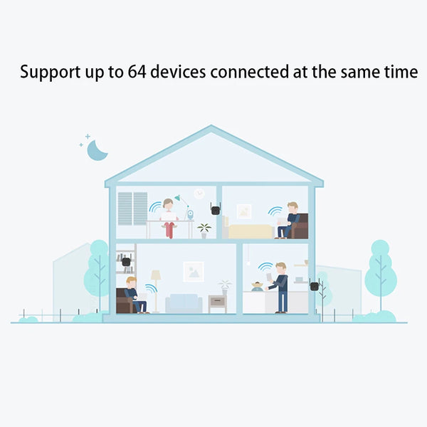 Mi Wifi Extender Pro 300M 2.4GHZ WiFi - Flip.Pk