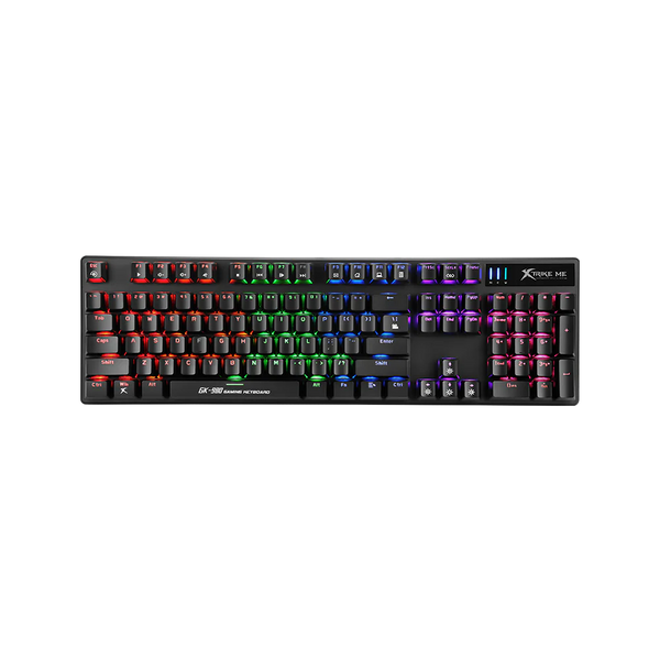 Xtrike Me GK-980 Wired Mechanical Gaming Keyboard with RGB Backlight - Flip.Pk