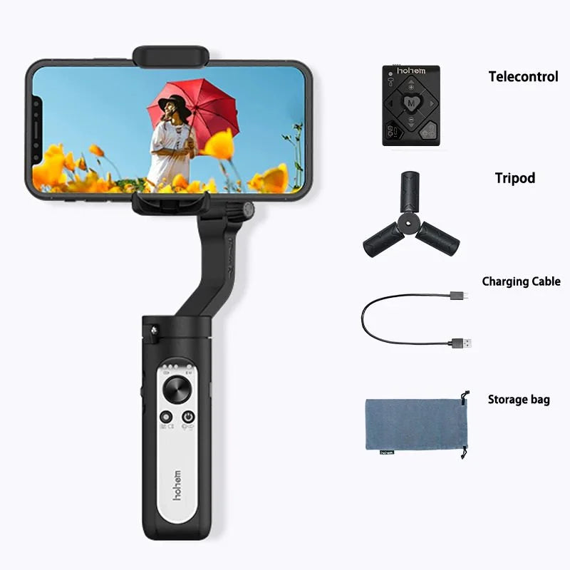 Hohem iSteady XE 3 AXIS Handheld Gimbal Stabilizer for Smartphones - Flip.Pk